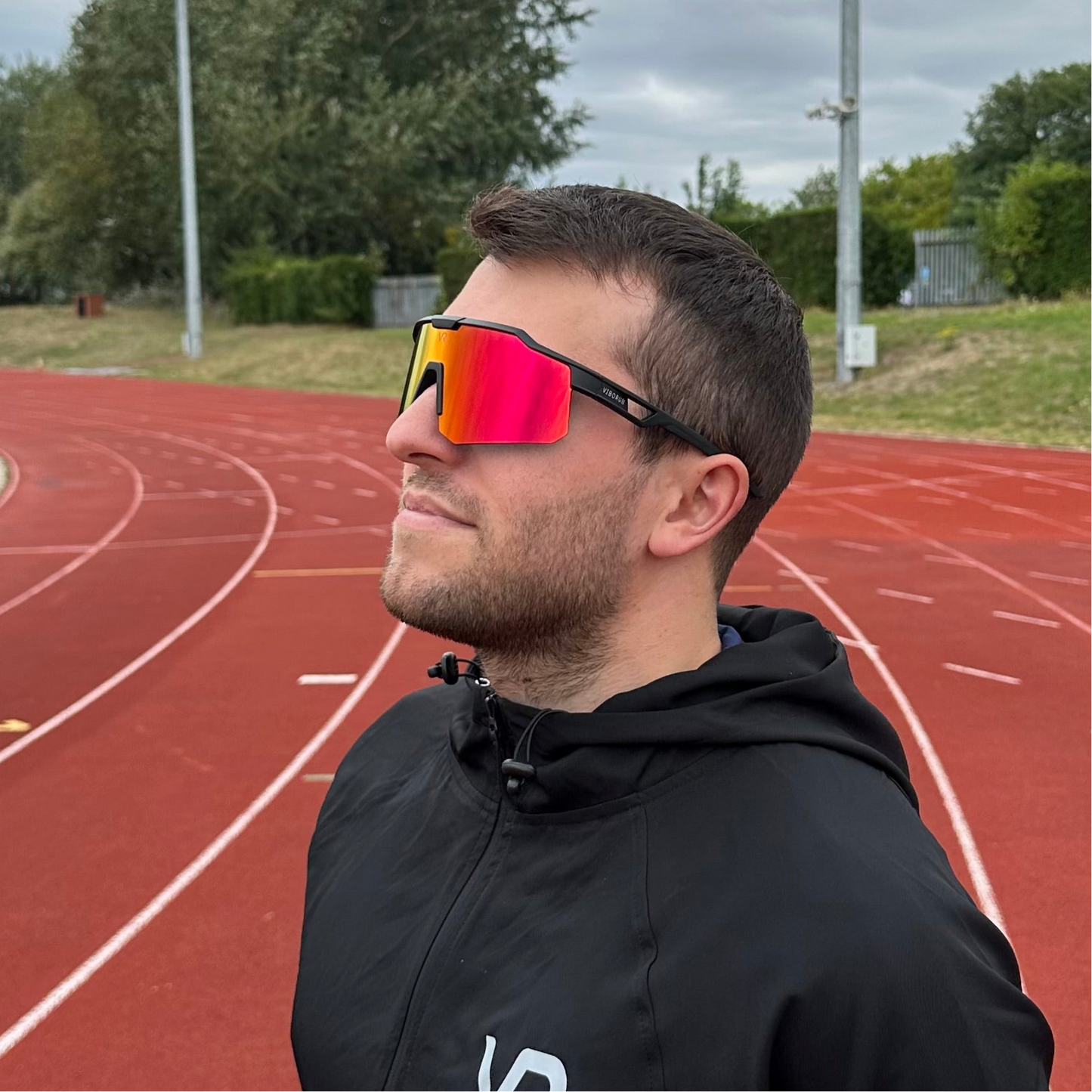 Stride Polarised Sunglasses - Solar Red