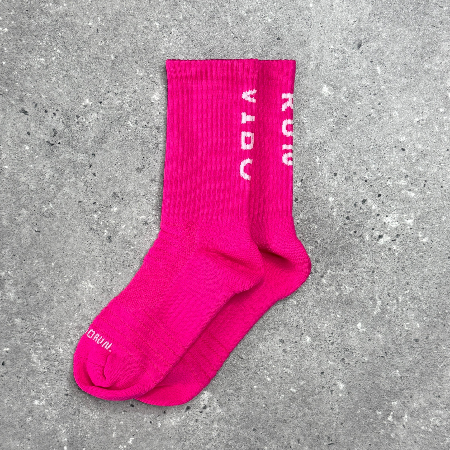 Cushioned Everyday Running Socks - Pink