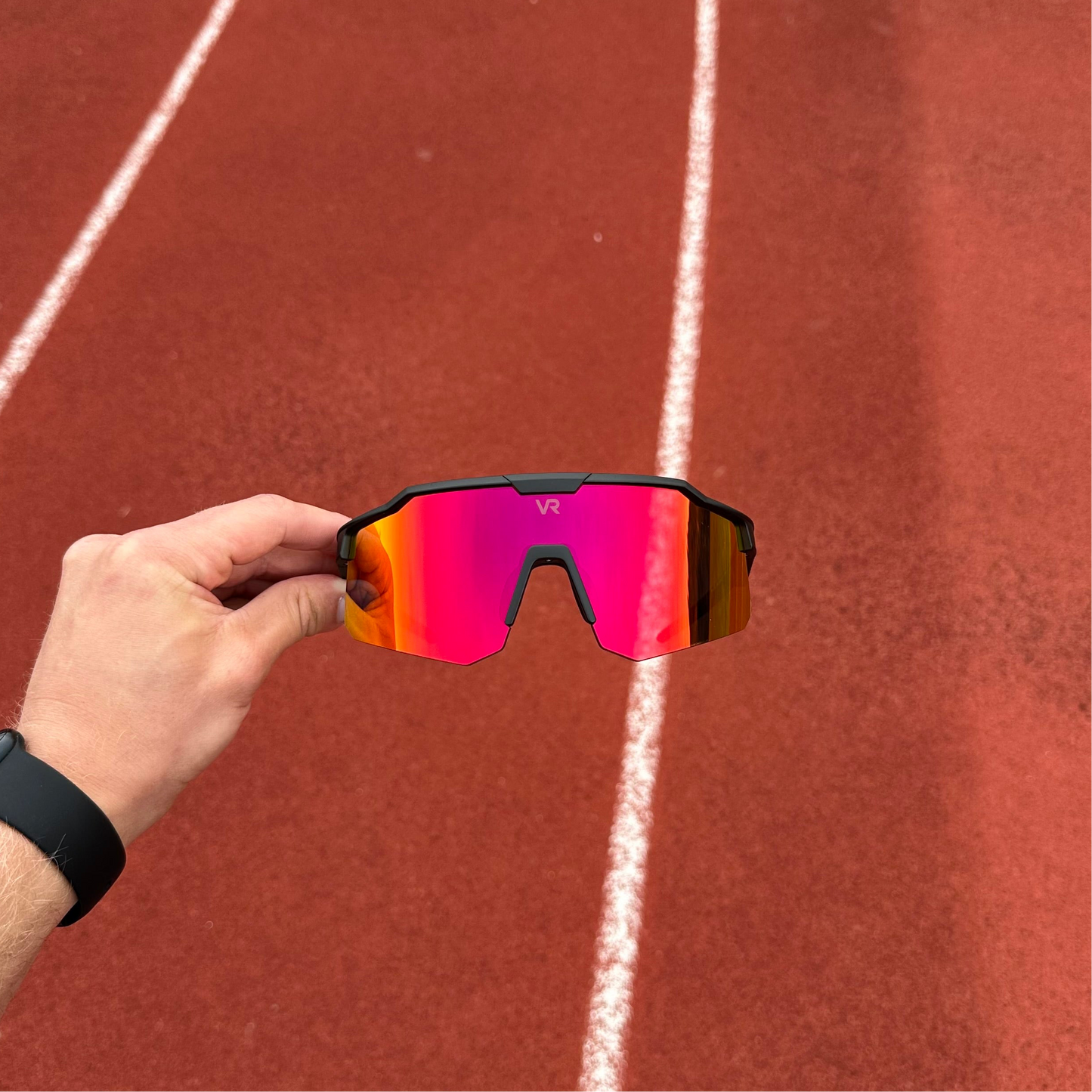 Stride Polarised Sunglasses - Solar Red