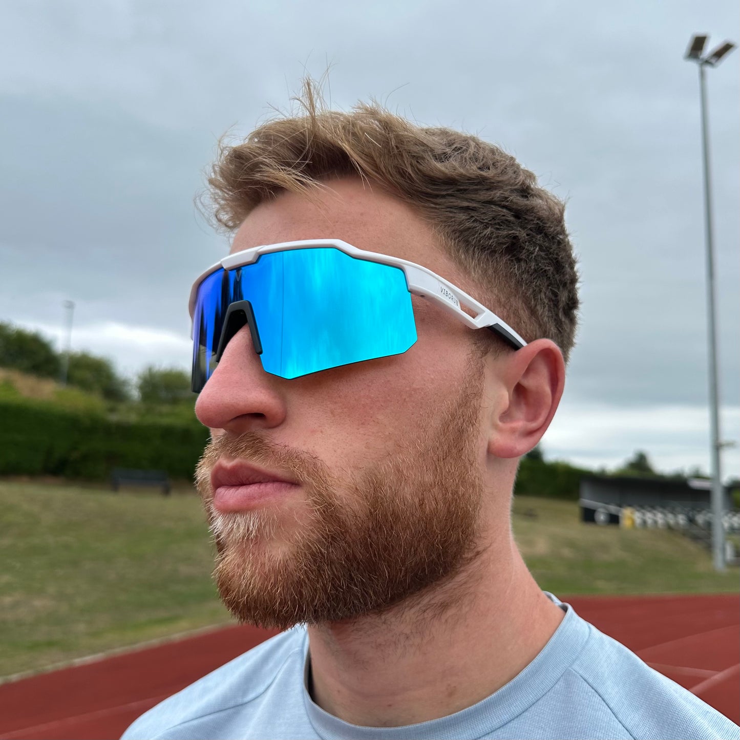 Stride Polarised Sunglasses - Ice Blue