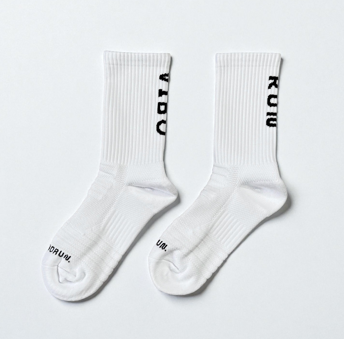 Cushioned Everyday Running Socks - White