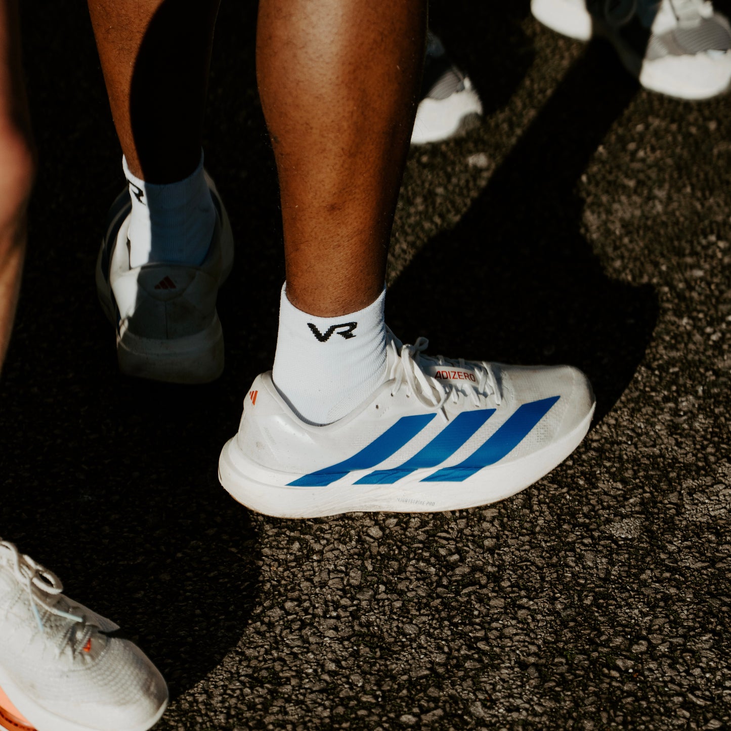 Aero Running Socks - White (2-Pack)