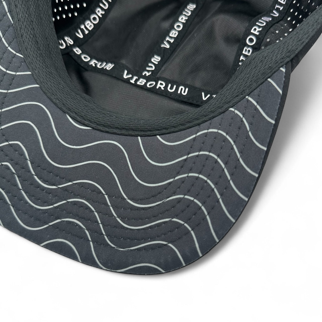 VIBORUN CLUB Edge Running Cap - Black