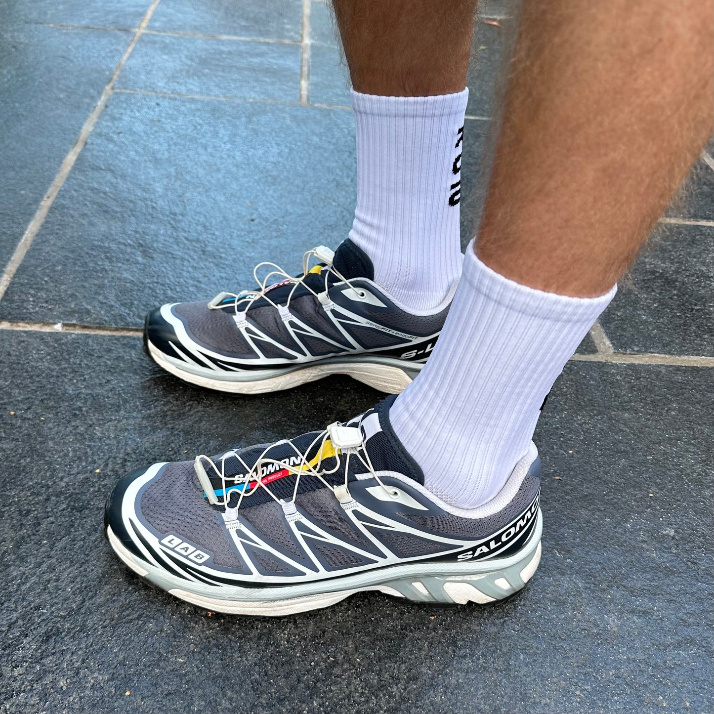 Cushioned Everyday Running Socks - White