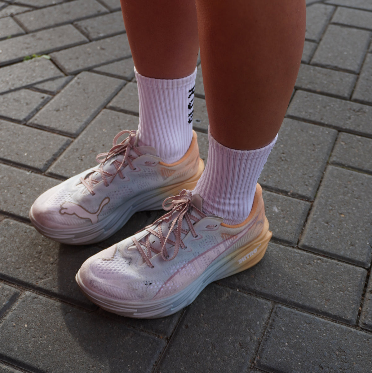 Everyday Running Socks - White