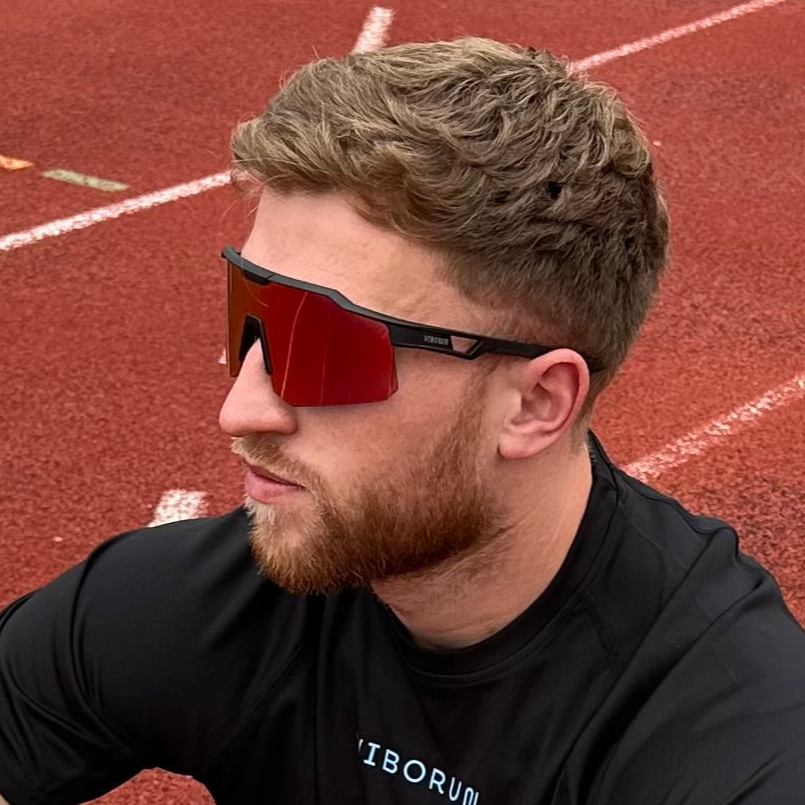 Stride Polarised Sunglasses - Solar Red