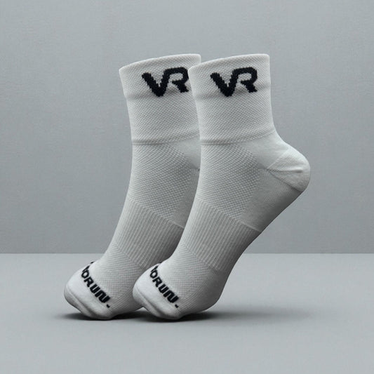 Aero Running Socks - White (2-Pack)