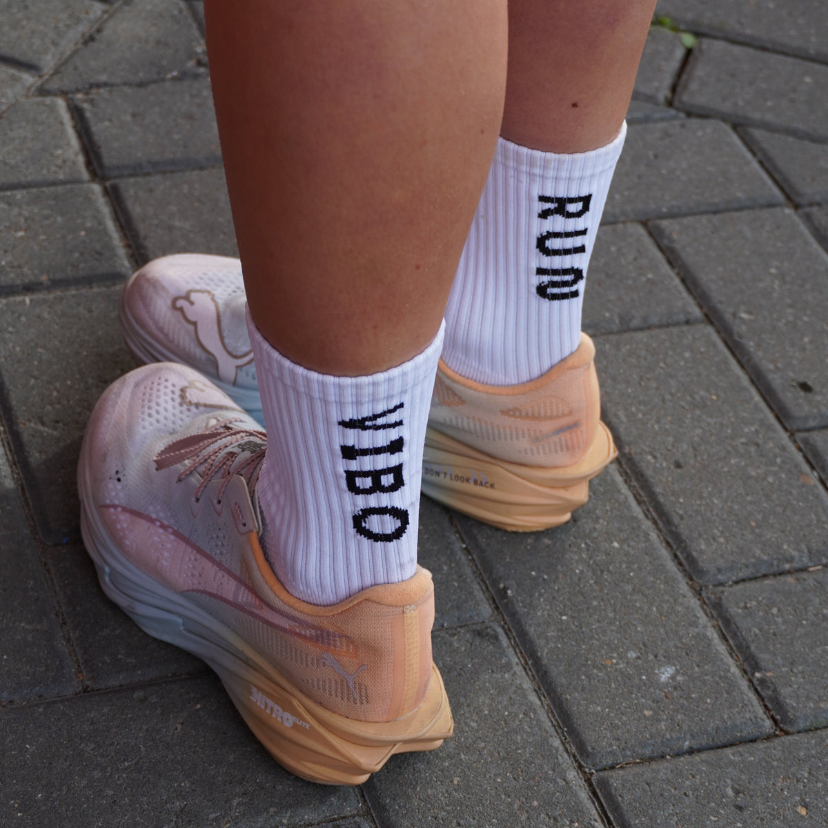 Everyday Running Socks - White