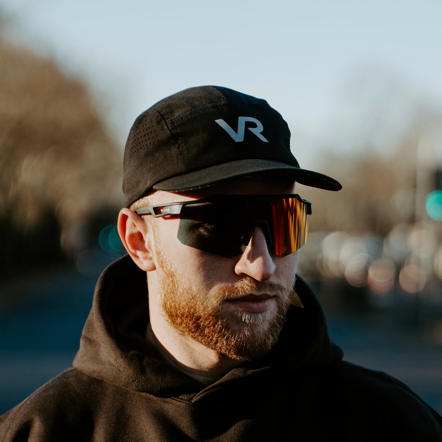 VIBORUN CLUB Edge Running Cap - Black