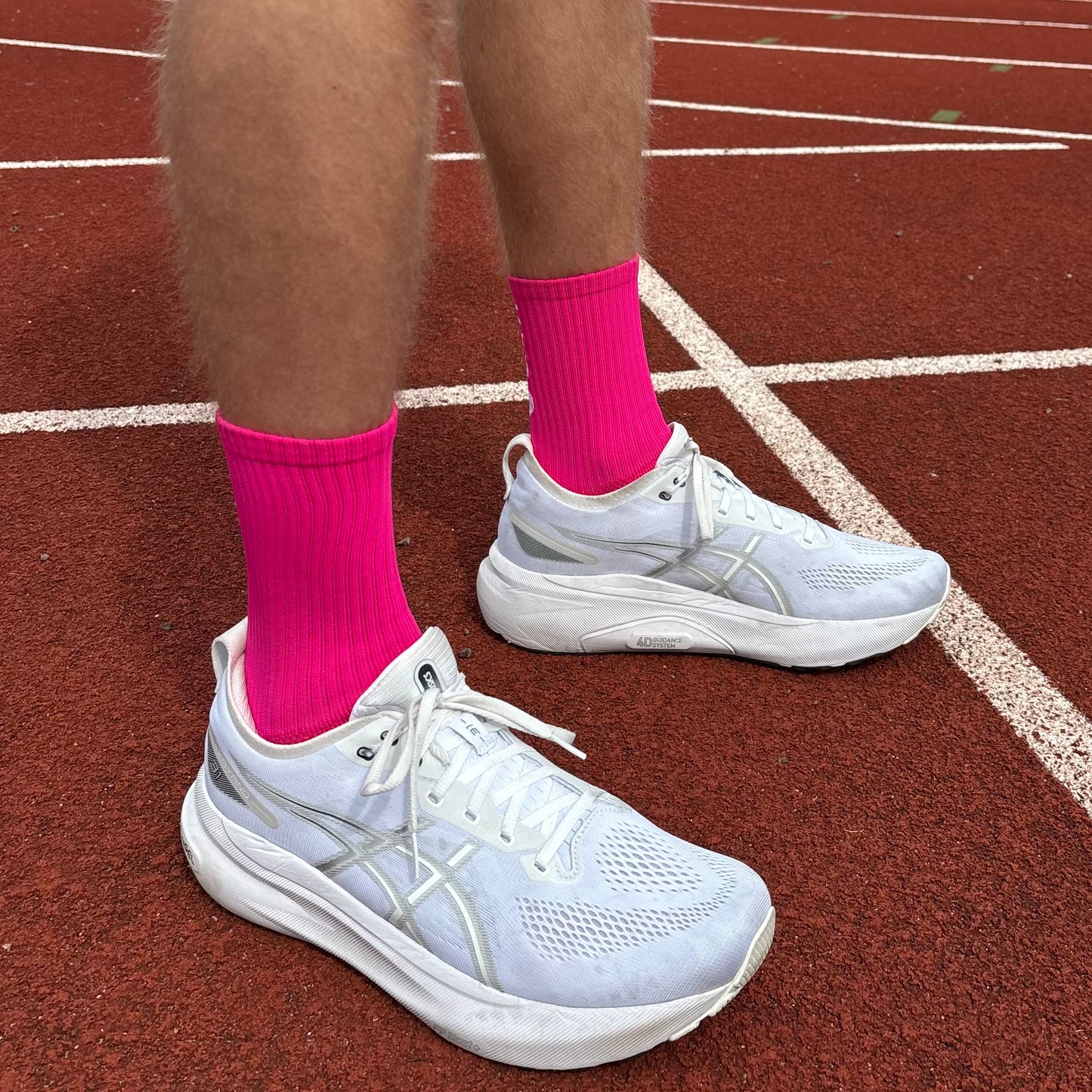Cushioned Everyday Running Socks - Pink