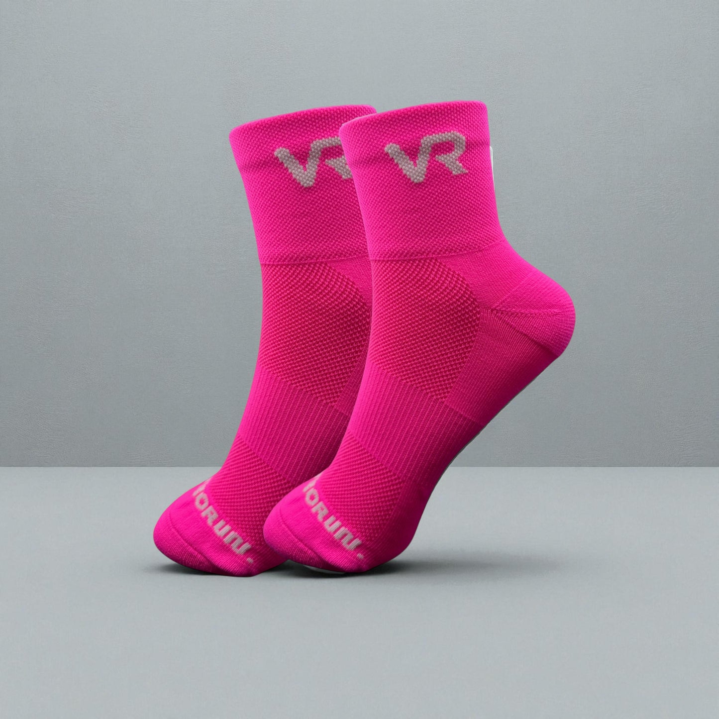 Race Running Socks - Hot Pink (2-Pack)