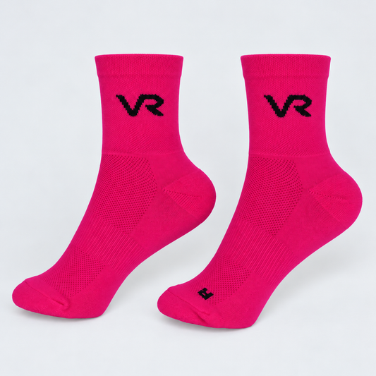 Race Running Socks - Hot Pink (2-Pack)
