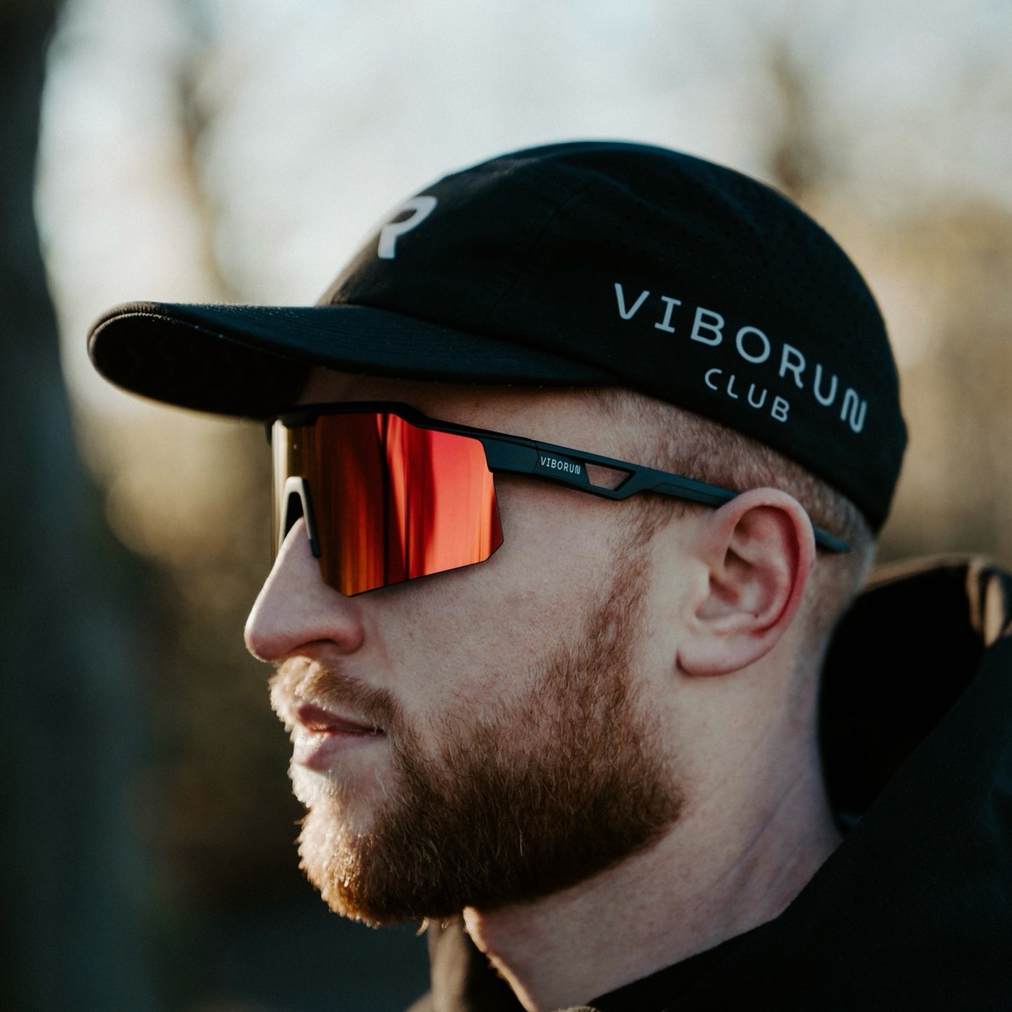 Stride Polarised Sunglasses - Solar Red